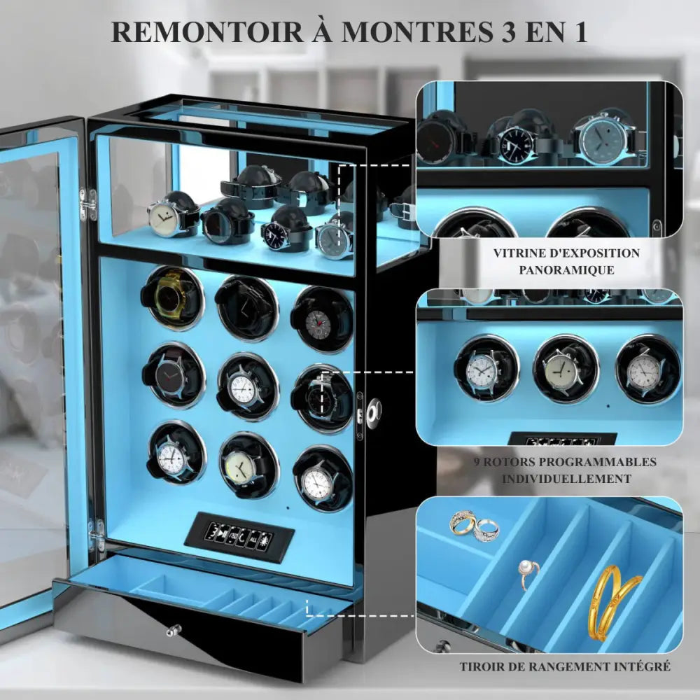 Remontoir - Crimson Prestige™ Série 9